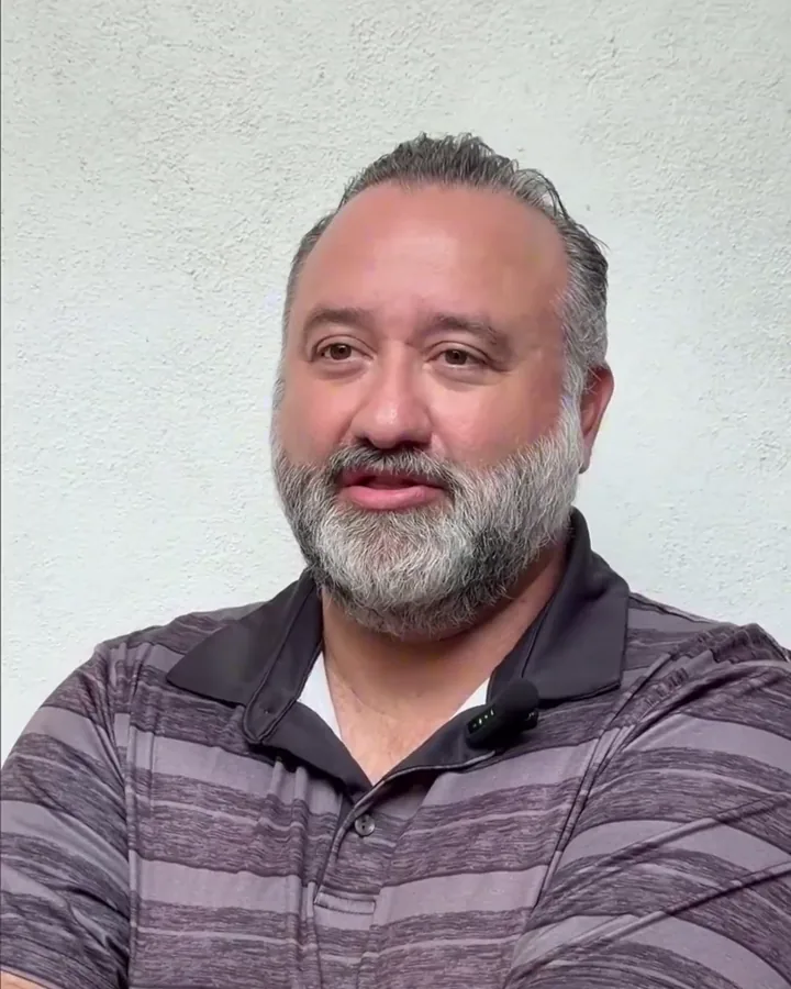 Damián Cárdenas en su entrevista para Red Maple